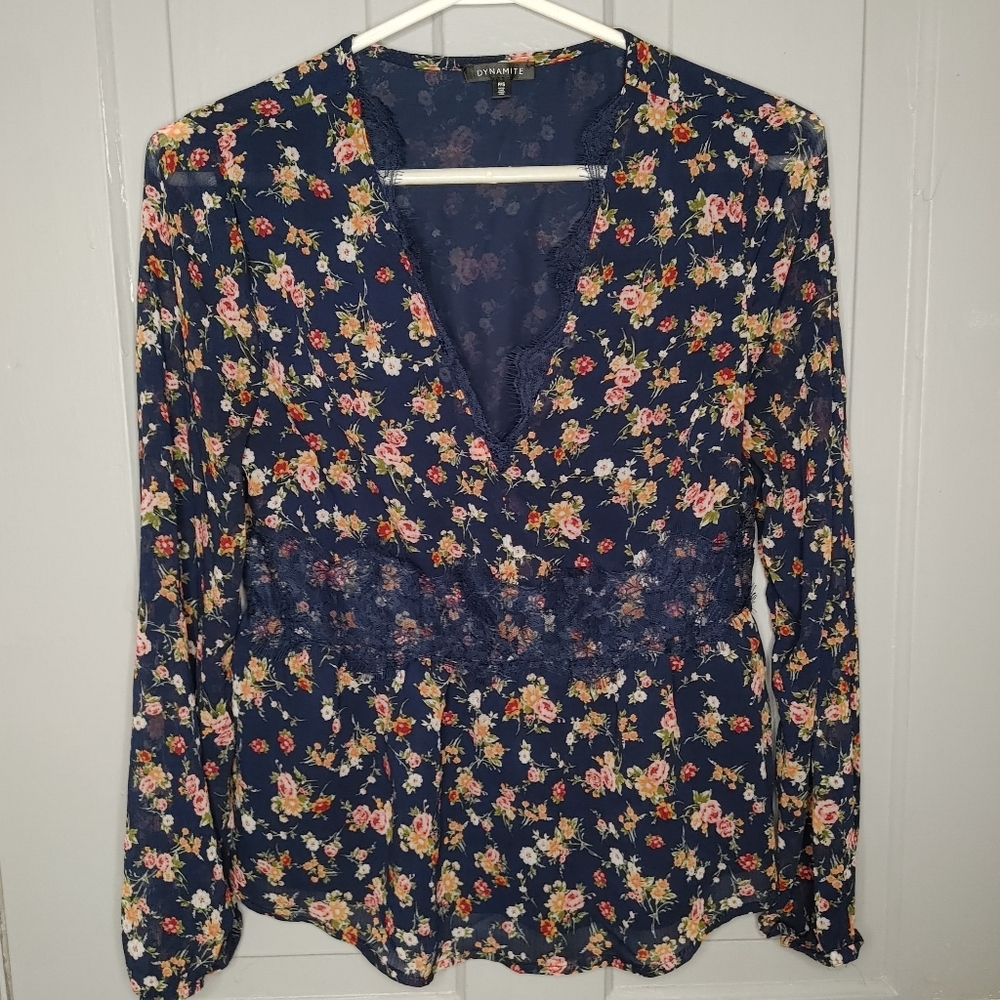 2/$30 Floral Dynamite Blouse